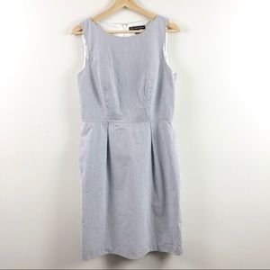Brooks Brothers Seersucker Sleeveless Dress